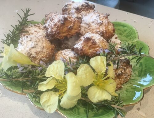 Caprilu Limone – lemon and almond ‘macaroon’ biscuits from the Isle of Capri