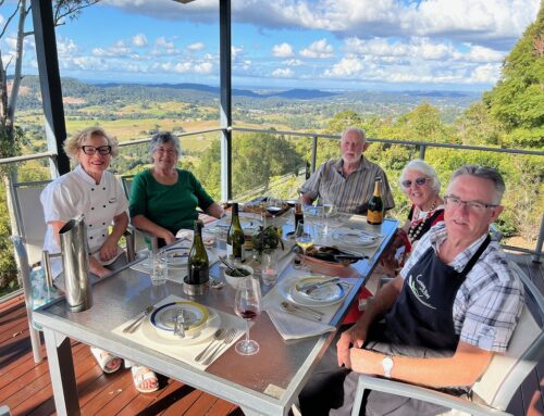 Another Cooking Class – Italianicious – Cooking with Passion – at On the Ridge Cooking School at Kureelpa, in the Sunshine Coast hinterland